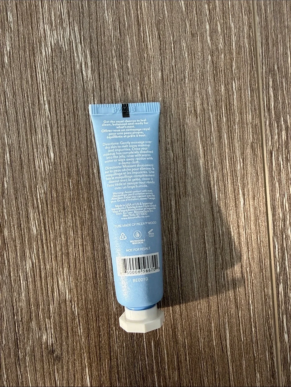 Royal Tulip Cleansing Jelly - Light Blue Tube